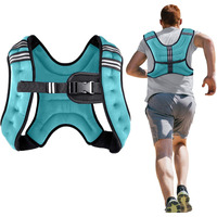 Henkelion Weighted Vest Weight Vest For Men Women Kids Weights Included, Body Weight Vests Adjustable For Running, Training Workout, Jogging, Walking