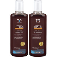 True+Real Therapeutic Plus Tar Gel Anti-Dandruff Shampoo Extra Strength 1% Coal Tar, 6 Fluid Ounce 2 Pack