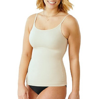 Maidenform Womens Long Length Camisole Fl3266 Shapewear Tops, White, Medium Us