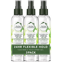 Herbal Essences Hair Spray Gel For Curly Hair, Styling Gel For Women, Touchable Hold, 5.7 Fl Oz (Pack Of 3)