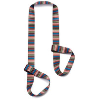 Zooeass Yoga Mat Strap, Adjustable Durable Yoga Mat Carrier  Stretching Strap, 59Feet, Multiple Color Choices (Color Bar,59Feet)