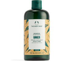 The Body Shop Ginger Scalp Care Shampoo - For Dry, Flaky Scalps - With Vegan Silk Protein - 400Ml