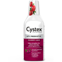 Cystex Uti Support & Urinary Health Supplement - Sugar-Free Cranberry Prebiotic With D-Mannose, Vitamin C, & Bromelain For Uti Protection & Maintenance - Liquid Formula For Men & Women - 7.6 Oz