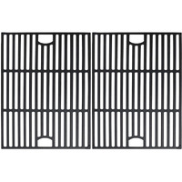 Uniflasy Cast Iron Cooking Grate Replacement For Nexgrill 4 Burner 720-0830H 720-0670A 720-0783E 720-0958A 5 Burner 720-0888N Replacement For Kenmore 41516106210 415.16106210 Uniflame Gbc981 17 Inch