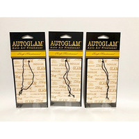 Tyler Autoglam Vehicle Freshener - High Maintenanceset Of 3
