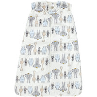 Hudson Baby Unisex Baby Mink With Sherpa Inner Sleeping Bag, Sack, Blanket, Royal Safari, 0-6 Months