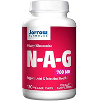 Jarrow Formulas N-A-G 700 Mg - 120 Veggie Caps - N-Acetyl Glucosamine - Versatile Form Of Glucosamine - Supports Joint  Intestinal Health - Up To 120 Servings