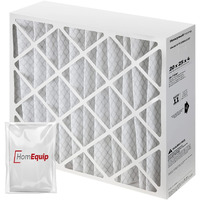 Honeywell 20X25X4 Ac Furnace Air Filter, Fc100A1037 Filter Replacement, Merv 11 Filter Media With Homequip Disposal Bag 1-Pack (Actual Size: 1994 X 2486 X 438 Inches)