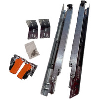 Blum Tandem Plus Blumotion Drawer Slides Complete Pair, With Runners 563H, Locking Devices, Rear Mounting Brackets And Screws (For Face Frame Or Frameless Application) 21 Inch