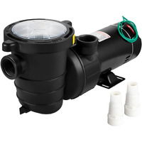Vevor Swimming Pool Pump 1Hp, Dual Voltage 110V 220V, 5544Gph, Powerful Self-Priming Pump For Inabove Ground Pool Water Circulation, W Strainer Basket, 2Pcs 1-12 Npt Connectors, Ul Certified
