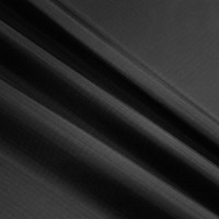 9Km Dwlife Fabric, Black Waterproof Ripstop Nylon Fabric 40D, 60X78 Inches, Lightweight, Pu Coating, Airtight Fabric For Kite, Tent, Flag, Bag, Tarp Cover, Diy Project