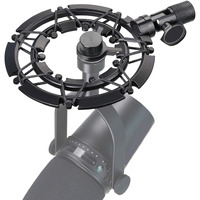 Mv7 Shock Mount Compatible With Shure Mv7 Microphone, Mv7 Shock Mount Reduces Vibration Noise Matching Mic Stand Boom Arm By Sunmon