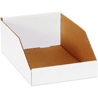 Aviditi Storage Bins 8L X 12W X 45H, 50-Pack Corrugated Cardboard Box For Packing, Moving And Storage