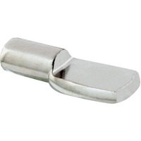 1000 Pack Rok Hardware Heavy Duty 14 Inch (635Mm) Shelf Pin Spoon Shaped Cabinet Support Pegs Holder, Metal, Nickel Finish - Roksp14N