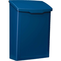 Architectural Mailboxes 2681Be Marina Wall Mount Mailbox, C1, Blue