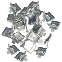 Adjustable Steel Pilaster Shelf Support Clip -20 Pieces