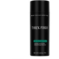 Thick Fiber Hair Building Fibers For Bald Spots & Thinning Hair (Auburn) - 25G Bottle - Conceals Hair Loss In Seconds - Hair Fibers For Men & Women