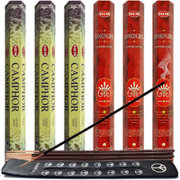 Trumiri Camphor & Frankincense Incense Sticks & Holder Bundle Variety Pack From Hem Trumiri Insense Inscents Insencents Insence