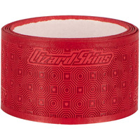 Lizard Skins 05Mm Lacrosse Grip Tape V2 Solid Slip Resistant - 39 Inches - 99Cm - Fits Any Lacrosse Stick - Lax Stick Grip Tape (Red)