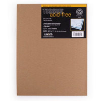 Lineco Buffered Acid-Free Interleaving Tissue 8.5\" X11\", Archival Paper Extends Life Of Pictures, Photographs, Artwork And Textiles, For Black & White, Color, And Albumen Prints, Pack Of 100