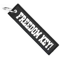 Motoloot Keychain For Motorcycles, Scooters, Cars And Gifts (Freedom Key)