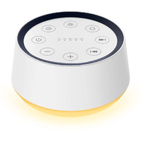 Brown Noise Sound Machine With 30 Soothing Sounds 12 Colors Night Light White Noise Machine For Adults Baby Kids Sleep Machines Memory Function 36 Volume Levels 5 Timers For Home Office Travel