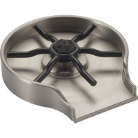 Delta Faucet Glass Rinser For Kitchen Sinks, Kitchen Sink Accessories, Bar Glass Rinser, Spotshield Stainless Gr150-Sp