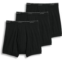 Jockey Mens Underwear Classic 5 Boxer Brief - 3 Pack, Black, Xl