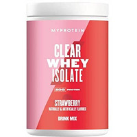 Myprotein - Clear Whey Isolate - Whey Protein Powder - Naturally Flavored Drink Mix - Daily Protein Intake For Superior Performance - Strawberry (20 Servings)