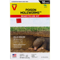 Victor M6009 Poison Moleworms, Yellow
