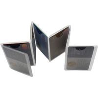 Set Of 2 Clear Premium Quality Wallet Insert From Ag Wallets (Bifold 6 Page)