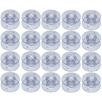 Ngosew Plastic Bobbins For Singerr Heavy Duty 44S 4411, 4423, 4452, 5511, 5523, 5532 (30)