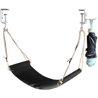 Auoinge Foot Hammock Under Desk Footrest | Adjustable Office Foot Rest Under Desk | Portable Desk Foot Hammock With Headphone Holder