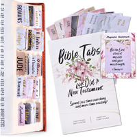 Laminated Bible Tabs Gold - 90 Pieces Catholic Bible Tabs For Women With Guide - Inspirational Bible Journaling Supplies As Christian Gifts For Women - Born2Calm Bible Tabs (Gold)