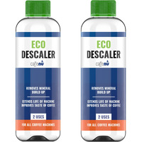 Caffenu Descaling Solution For Keurig Machines (2 Bottles - 4 Uses). Universal Descaler Compatible With Keurig, Breville, Nespresso & All Other Espresso Machines. Removes Limescale
