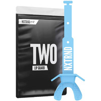 Nxtrnd Two Football Mouth Guard, Football Mouthpiece With Strap, Fits Adult & Youth (Columbia Blue)