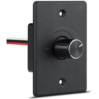 Obeaming 12V Light Dimmer, Rv Boat Dimmer Switch High Side Pwm Rotary Dimming Switch For Camper Van Travel Trailer Truck Lighting Fixtures, Strip Lights, Puck Lights, Awning Lights