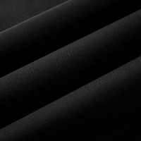 Wooqu Book Cloth, Fabric Surface And Paper Backed, Easy To Use, Strong, 17X29, For Book Binding, Black