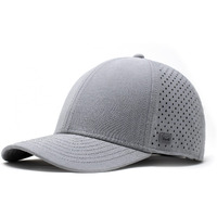 Melin A-Game Hydro, Performance Snapback Hat, Water-Resistant Baseball Cap For Men & Women, Heather Grey, Medium-Large