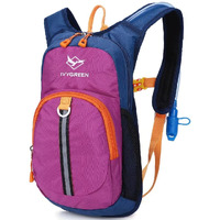 Ivygreen Kids Hydration Backpack, Hiking Backpack For Boys Or Girls With 1.5L Water Bladder, Purple