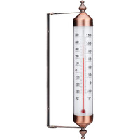 Mumtop Outdoor Window Thermometer, 10 Inch Outside Tube Thermometer Adjustable Angle For Patio Home Garden