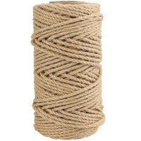 Joycraft 4Mm Jute Rope,164Feet Strong And Heavy Duty Jute Twine, Brown Decoration Hemp Twine String For Artworks, Gardening, Bundling, Camping, Decorating, And Diy Crafting (50M/164Ft * 4Mm)