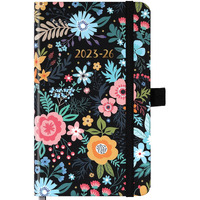2023-2026 Pocket Planner/Calendar - Monthly Pocket Planner/Calendar With Pen Hold, Jul. 2023 - Jun. 2026, Inner Pocket And 63 Notes Pages, 6.6" X 3.7"