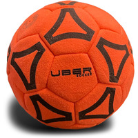 Uber Soccer Indoor Felt Ball (Orange, 4)