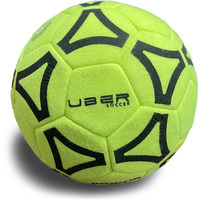Uber Soccer Indoor Felt Ball (Yellow, 3)