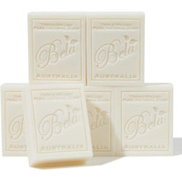 Bela Extra Creamy Goat Milk Soap 3.3 Oz Pack Of 6, Long Lasting French Triple Milled Bar Soap Enriched With Organic Shea Butter, Hand, Face And Body Wash Bar, Made In Australia