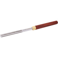 Guitar Fret Crowning Edge File With 3 Crowning Grooves & 1 Full Flat Grit Side, Mini Diamond Guitar Fret End Dressing File, Professional Luthier Repair Tool For Guitar, Bass, Ukulele, Banjo