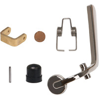 Bqlzr Trombone Water Key/Spit Valve Assembly Set With Cork Pad For Trombone Accessory