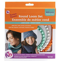 Authentic Knitting Board 'Premium' Chunky Round Knitting Loom Set