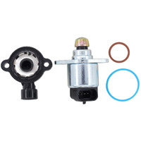 Newyall Set Of 2 Tps Throttle Position Sensor And Idle Air Control Iac Valve